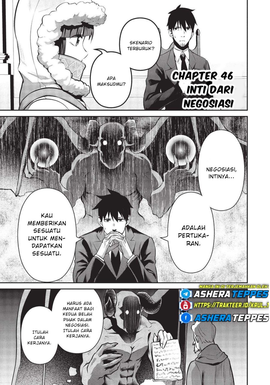 Salaryman Ga Isekai Ni Ittara Shitennou Ni Natta Hanashi Chapter 46 Bahasa Indonesia